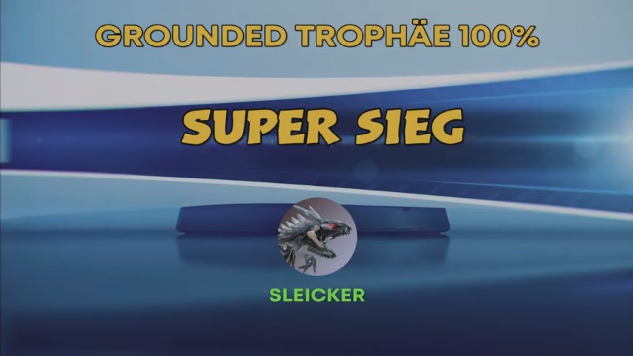 Grounded Trophäe 100% Super Sieg Guide
