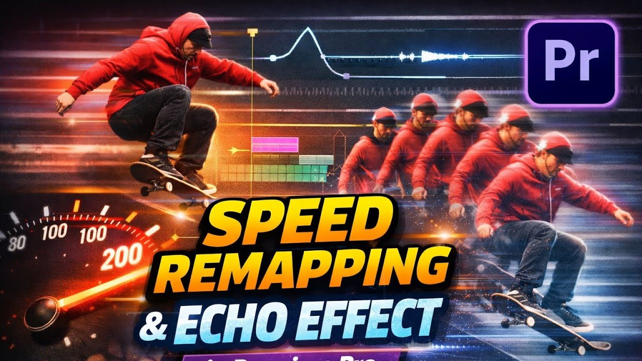 This Premiere Pro Trick Makes Your Videos Look INSANE 🤯 (Speed Remapping + Echo)