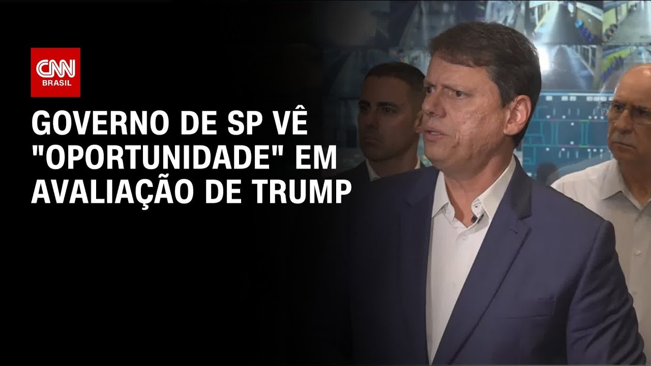 Tarcísio: Trump querer rotular facções como 