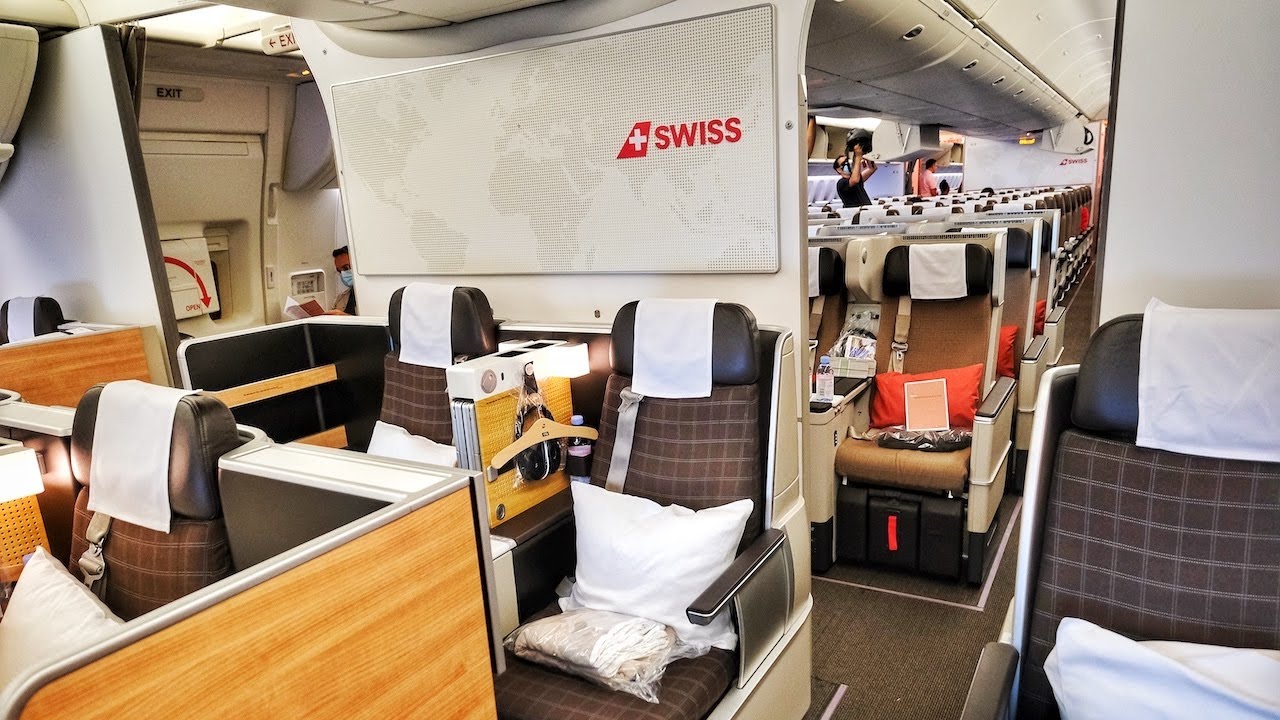 SWISS 777 Business Class | LX177 Singapore to Zurich