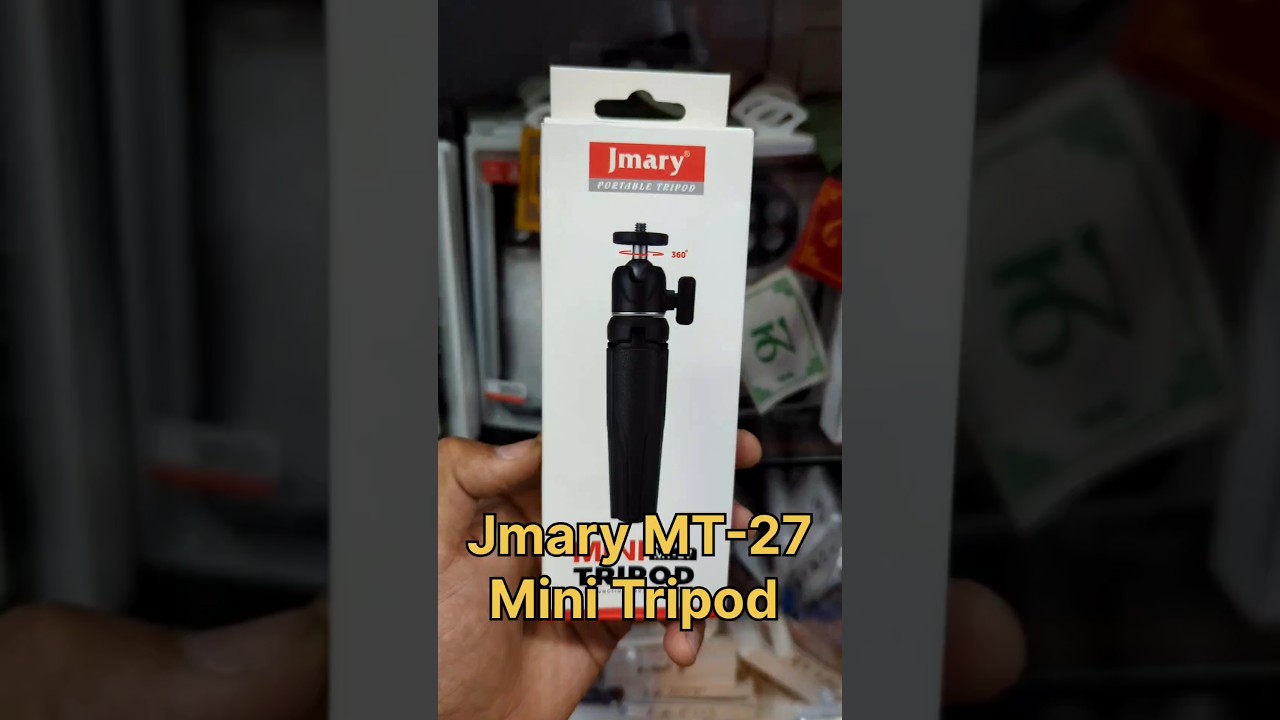 Jmary MT-27 Mini Tripod. #gizmonepal #jmary #minitripod #jmarymt27