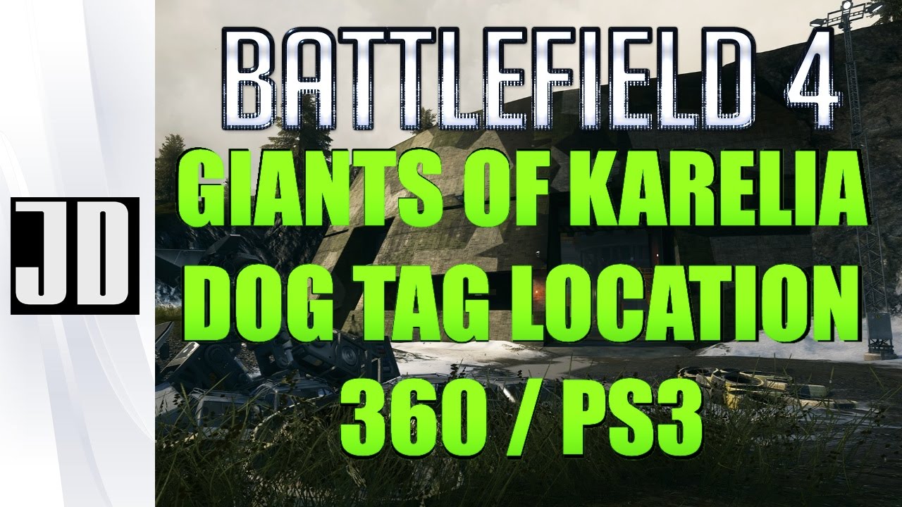 BattleField 4 Giants Of Karelia Dog tag Location for Phantom Bow (360/PS3)