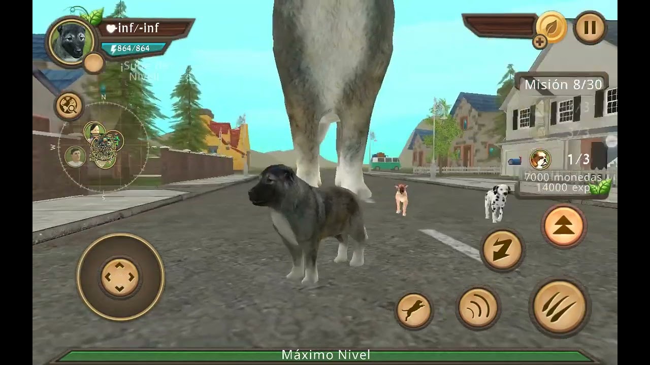 Tutorial del perro gigante y el perro pequeño 