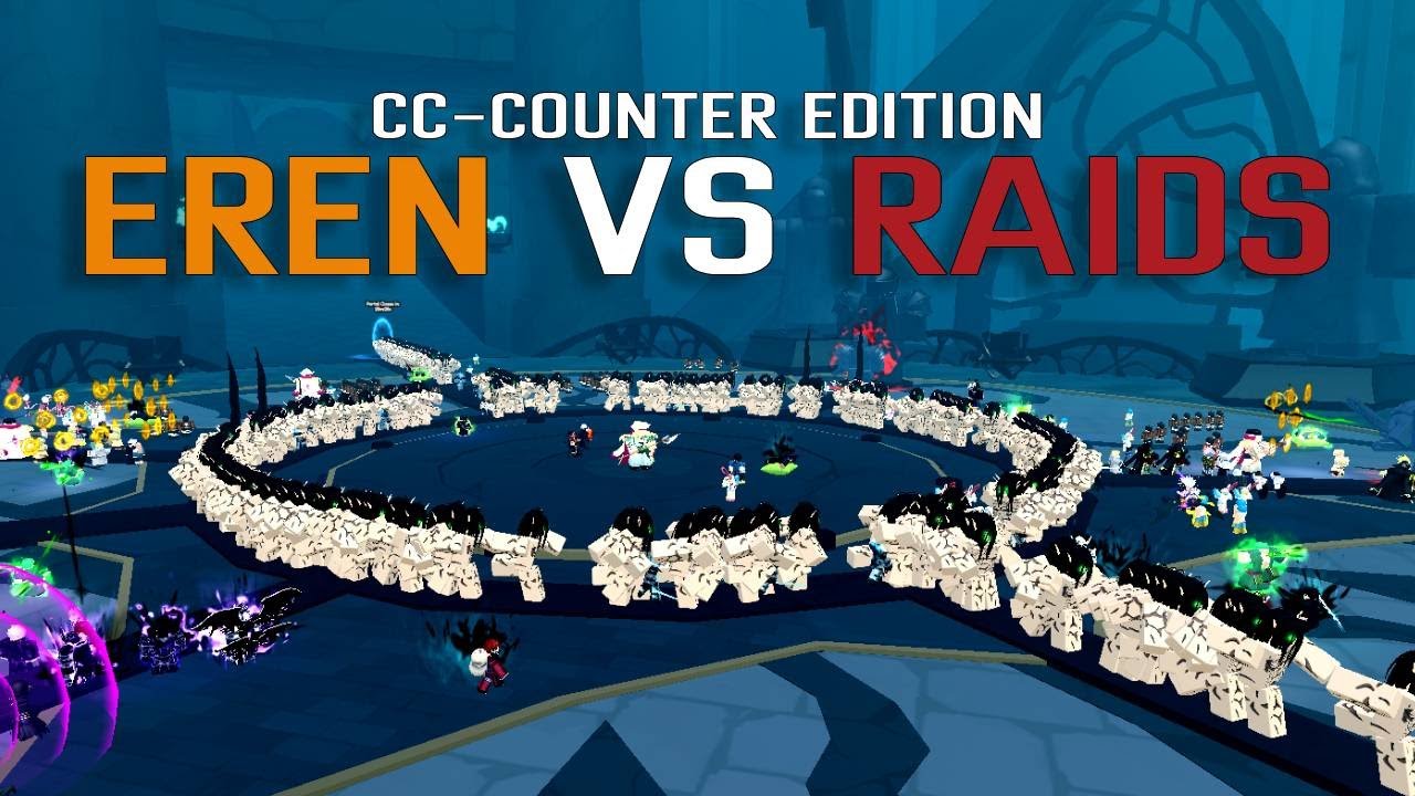 EREN VS RAID (CC-COUNTER'S LOBBY) | ULTIMATE TOWER DEFENSE | UNCUT