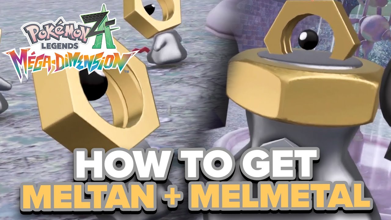 How To Get Meltan and Melmetal in Pokemon Legenda ZA! 