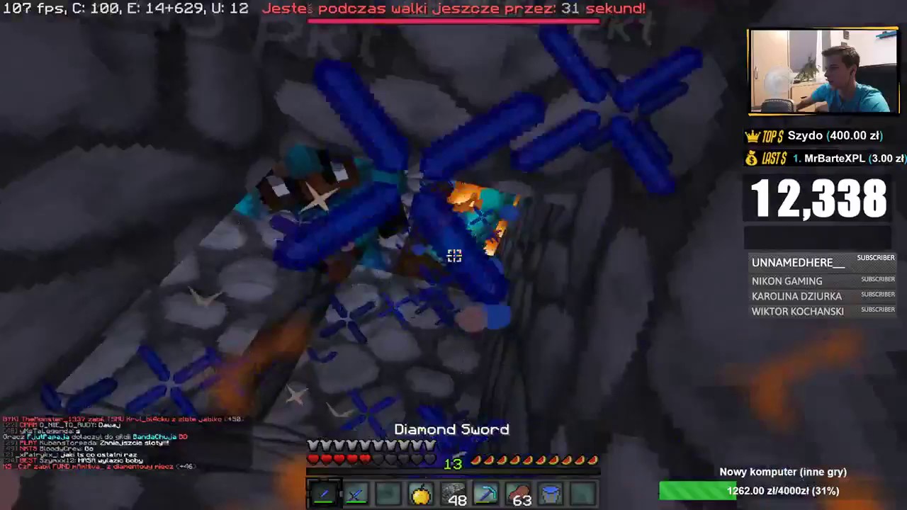 Shoty #13 / Craftcore.pl MrKubixon / Kubixon ora z n&oacute;żel na 1,5 serca!