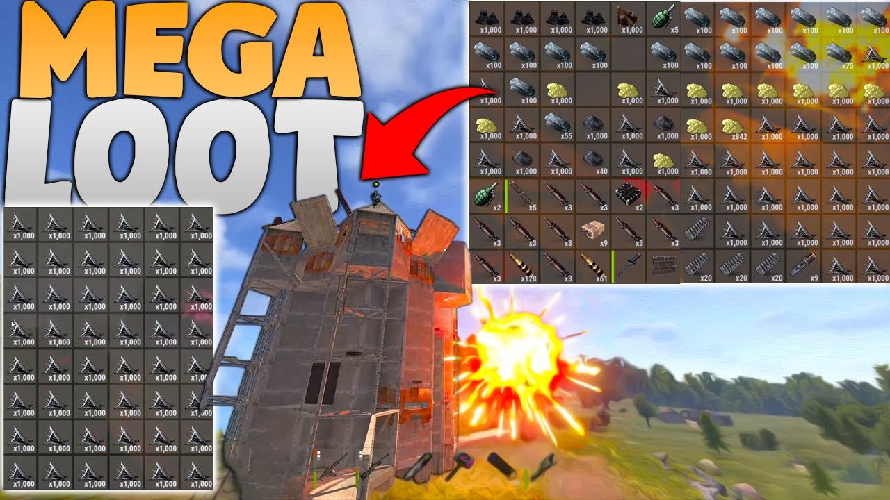 O MAIOR LOOT QUE VOCE VAI VER NO RUST (PARTE 4)