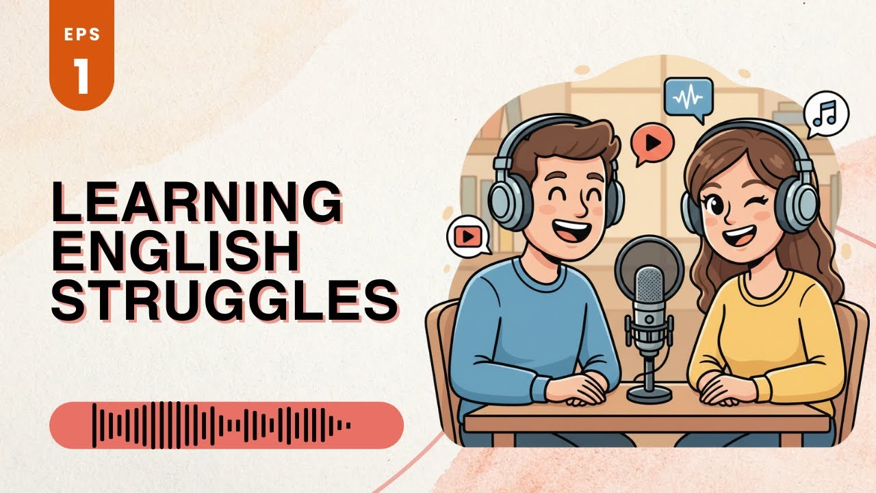 English Podcast Conversation for English Learners | Learning English Struggles