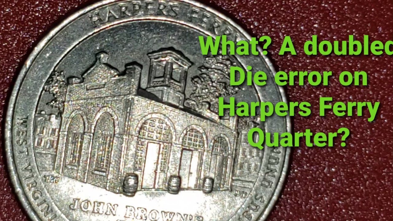 2016 Harpers Ferry quarter error that you probably don't know..