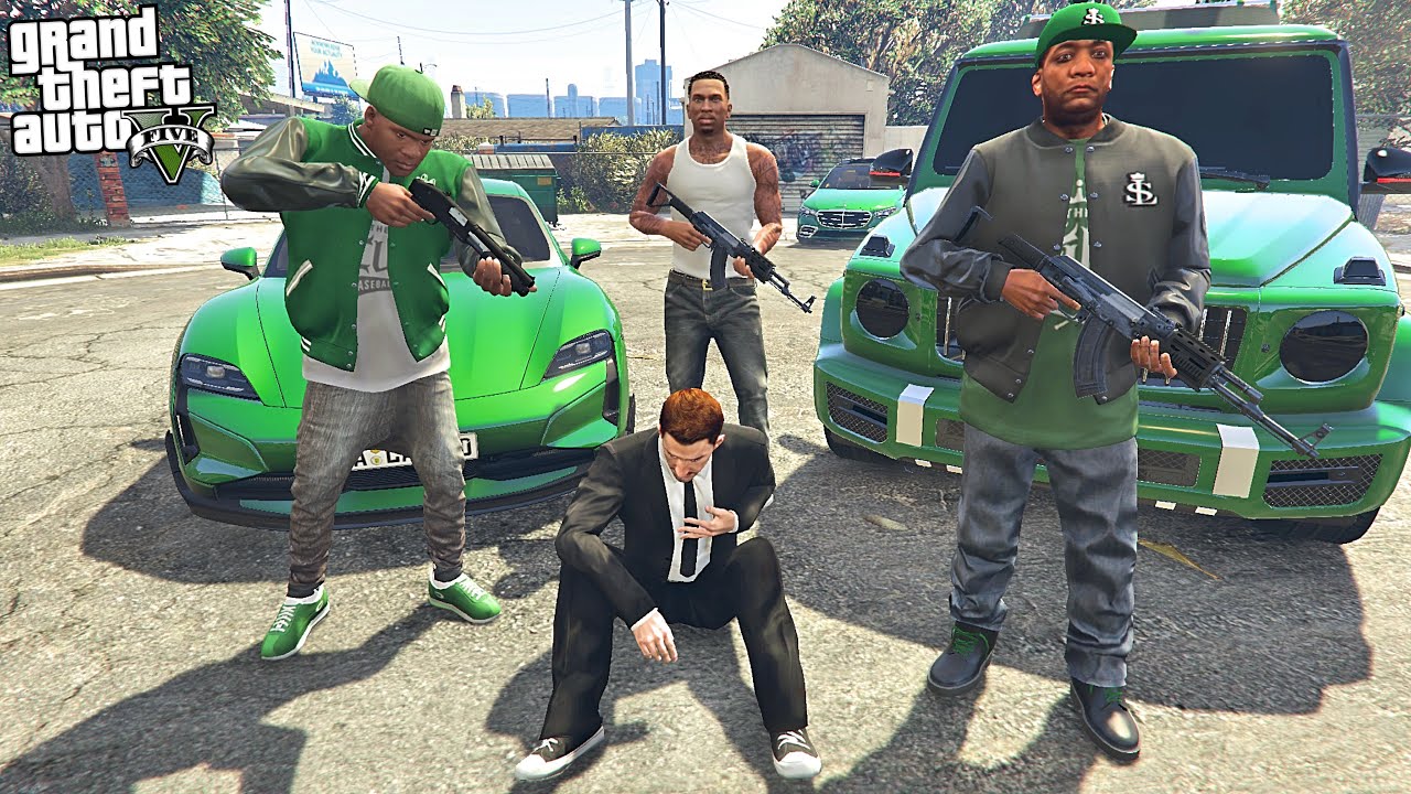 FRANKLIN & FAMILES KILL BILLIONAIRE WHO TRIED TO KILL HIM IN GTA 5!!! (GTA 5 Mods)
