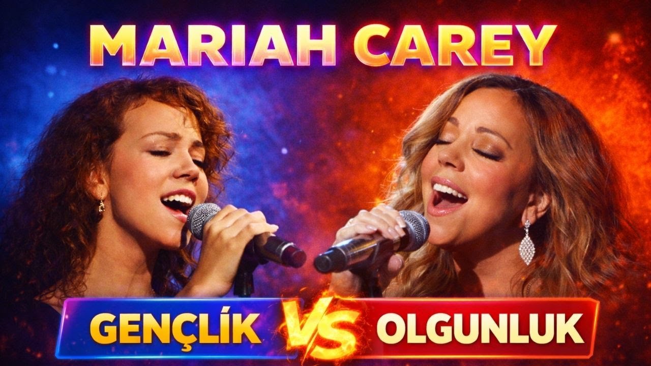 Mariah Carey Ses Değişimi | Gençlik VS Olgunluk