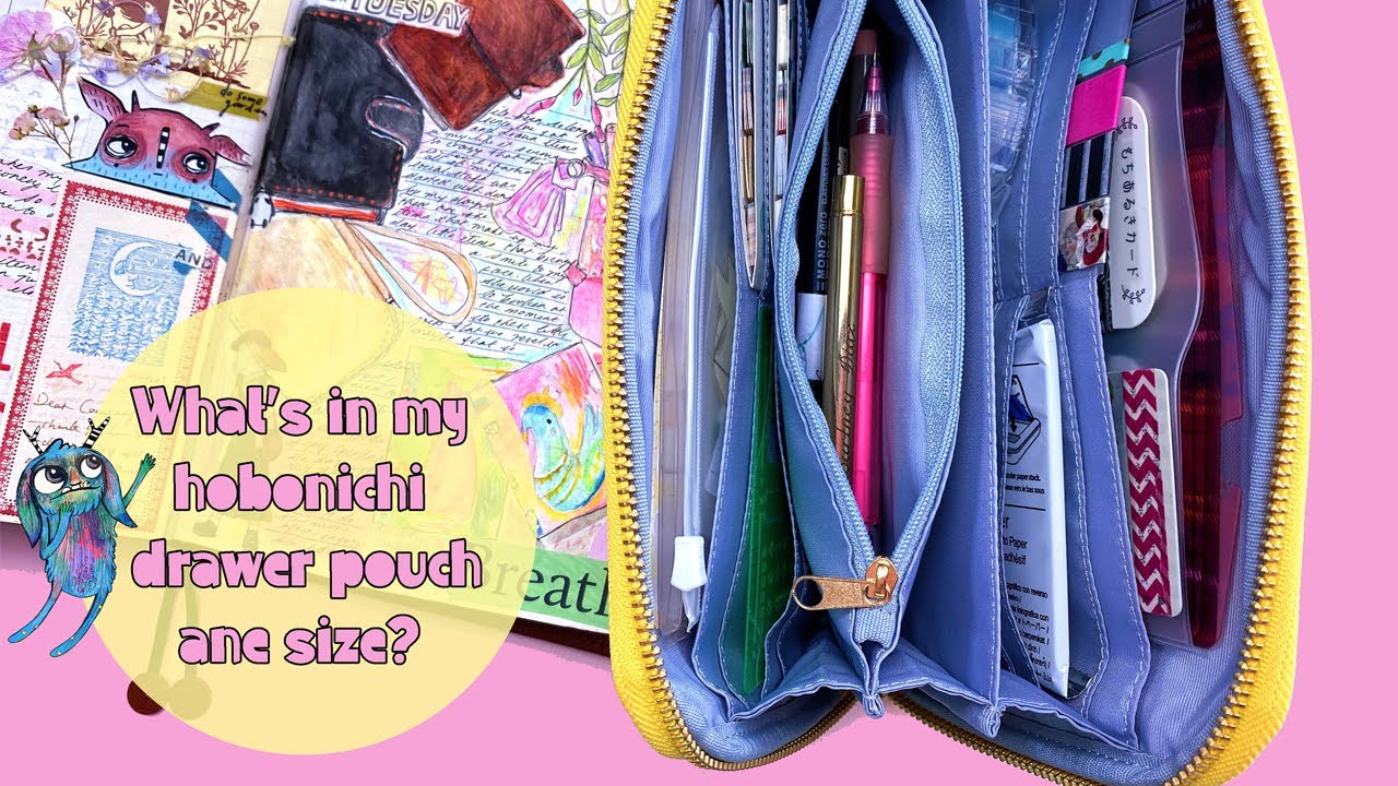 What's in My Hobonichi Drawer Pouch