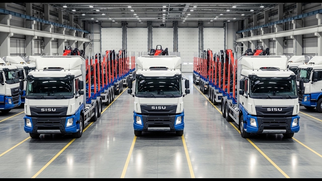 Inside the Sisu Polar Factory | How Heavy Timber Trucks Are Built (Full Process)