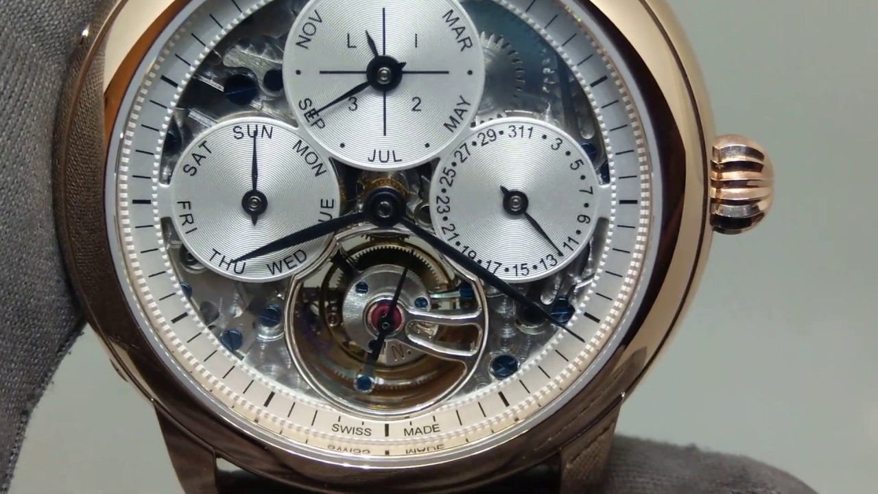 【親民高複雜】Frederique Constant 康斯登 陀飛輪萬年曆腕錶 Tourbillon Perpetual Calendar