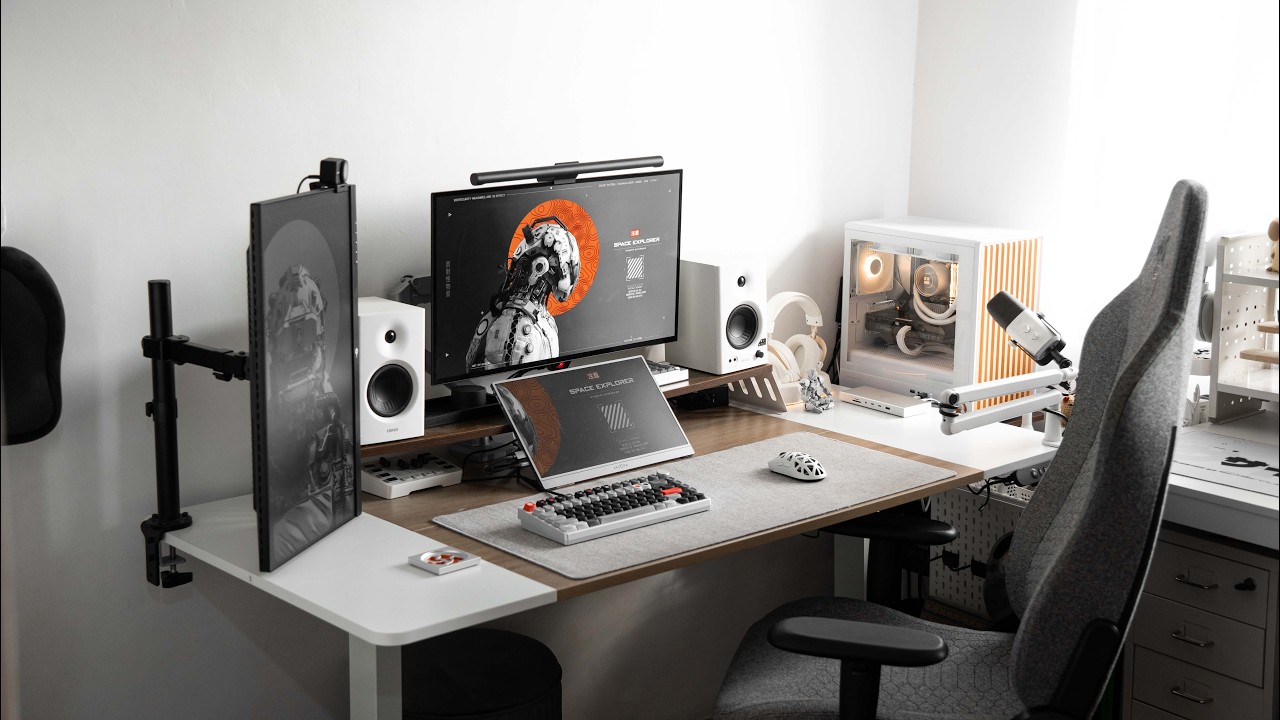 2026 Home Office l Desk Setup + Room Tour