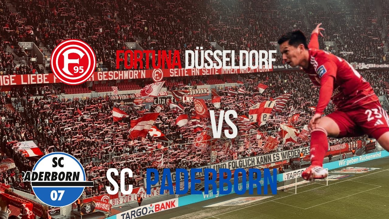 Die unfassbare 2 Halbzeit 🔥😳 Fortuna Düsseldorf vs SC Paderborn | 2 Bundesliga Stadionvlog 🏟️ 