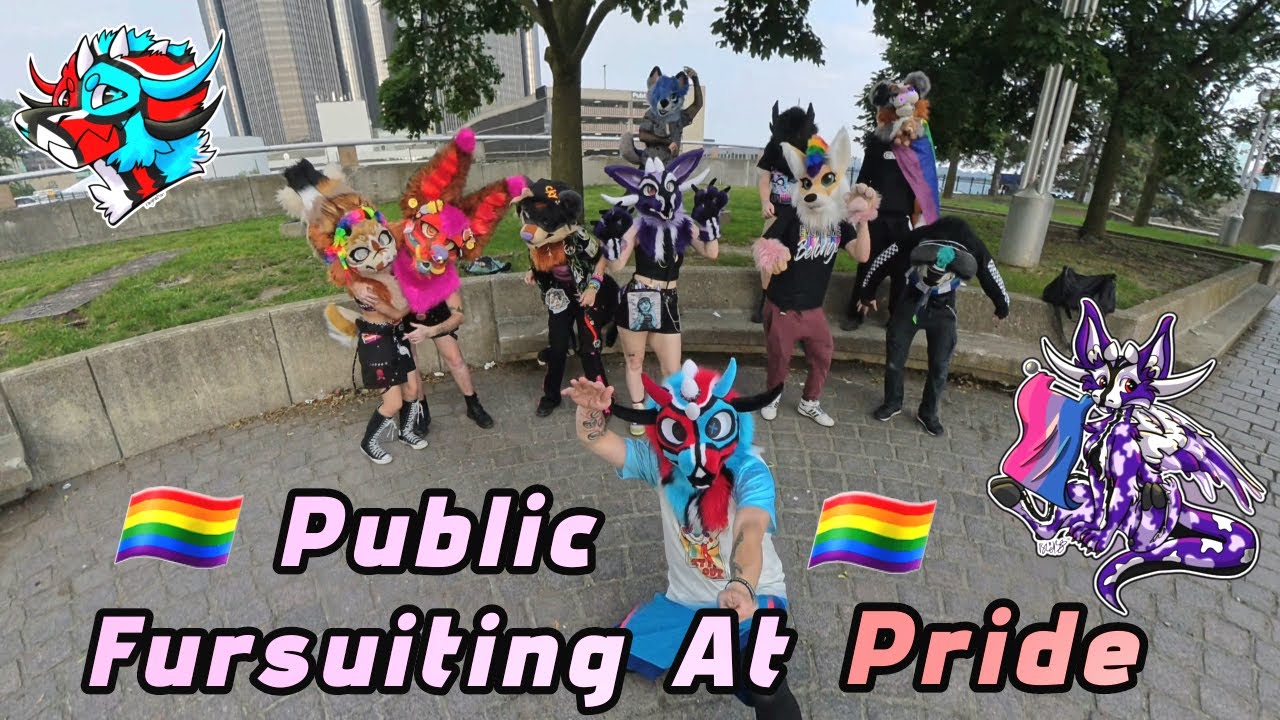 Public Fursuiting At Pride