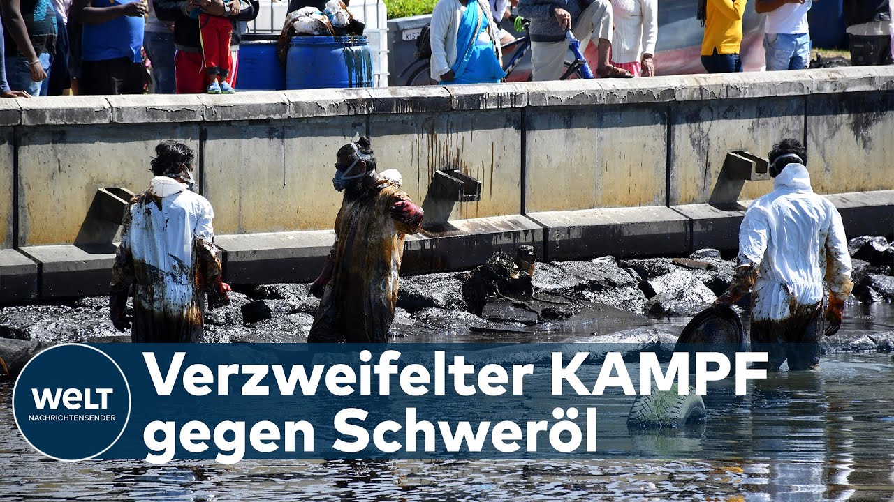 &Ouml;LPEST IM PARADIES: Havarierter Frachter vor Mauritius steht wohl kurz vor Auseinanderbrechen