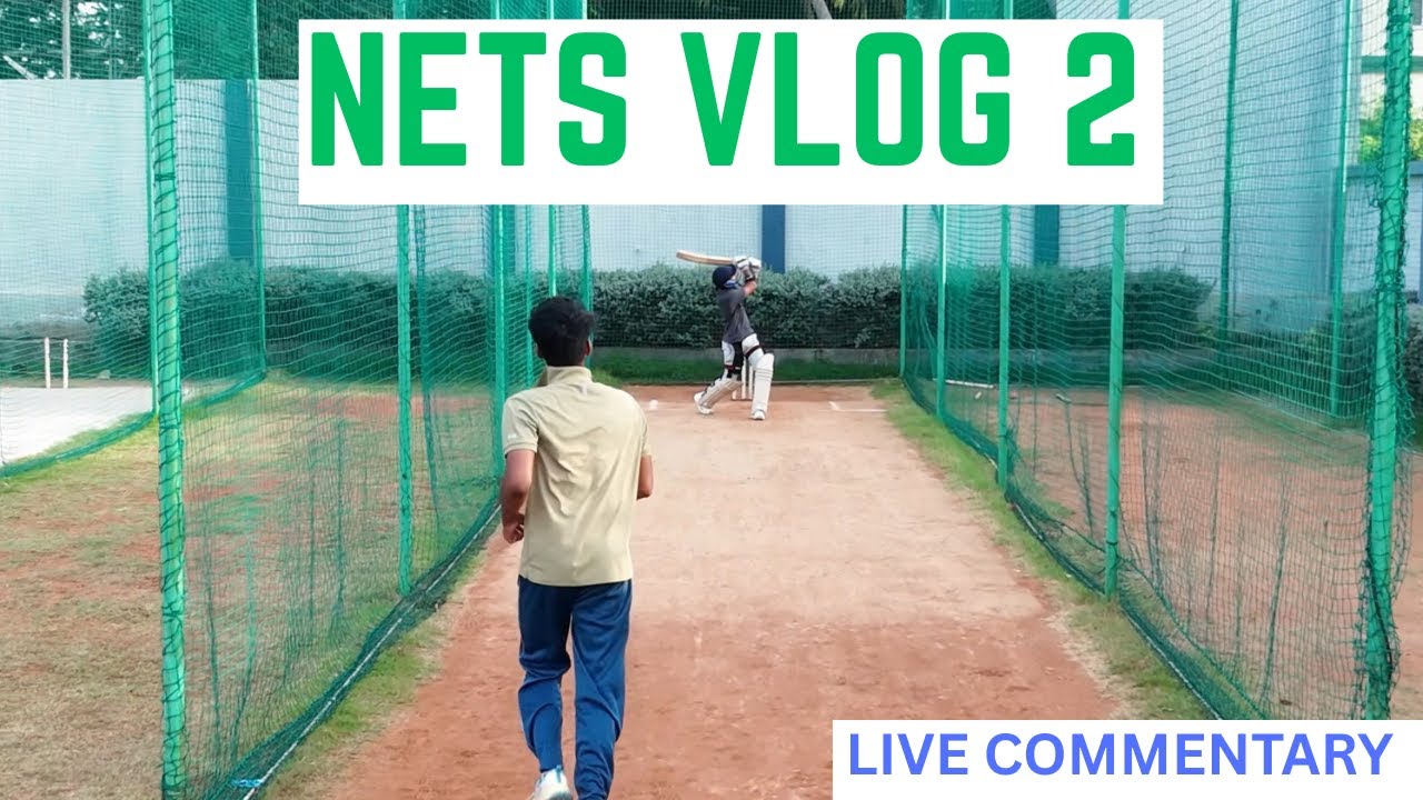 IMPROVE YOUR BATTING | NETS VLOG -2
