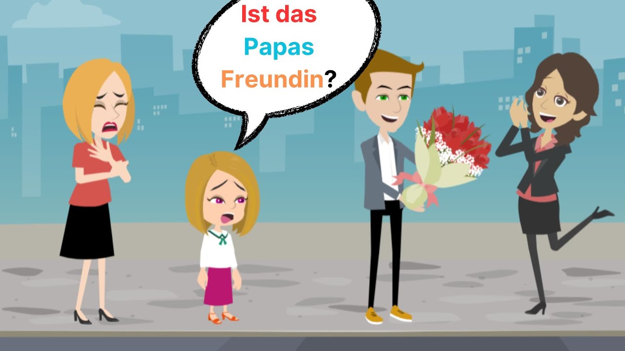 Annys Papa hat eine Frau draußen