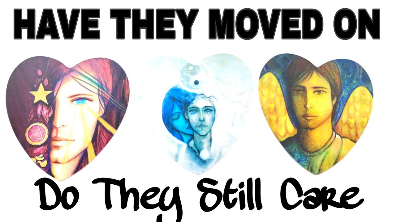 🤷‍♀️HAVE THEY MOVED ON? 👩‍⚕️DO THEY STILL CARE? 🤔Pick a Card love tarot Reading.