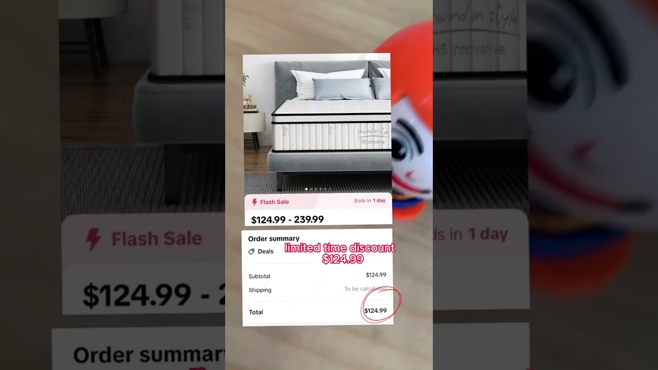 Medium firm hybrid mattress with pressure relief & strong edge support