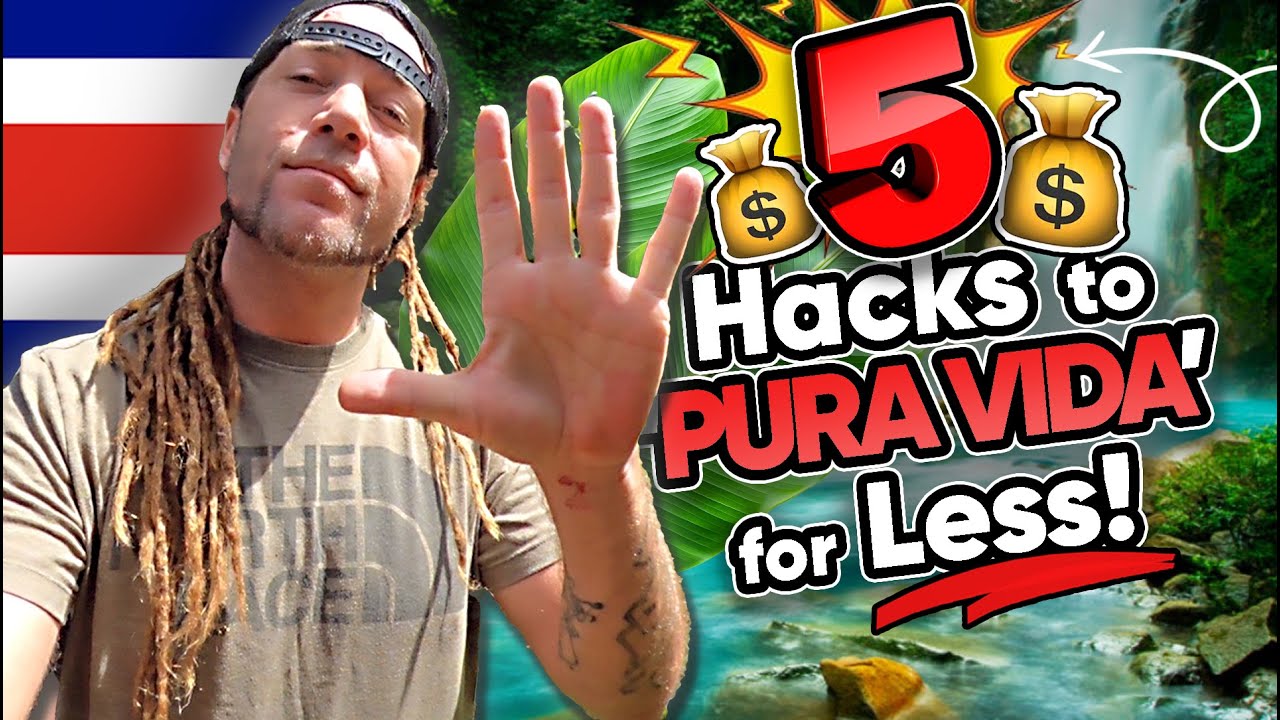 How to Travel Costa Rica with Almost No Money!💸 "Paradise On A Budget"