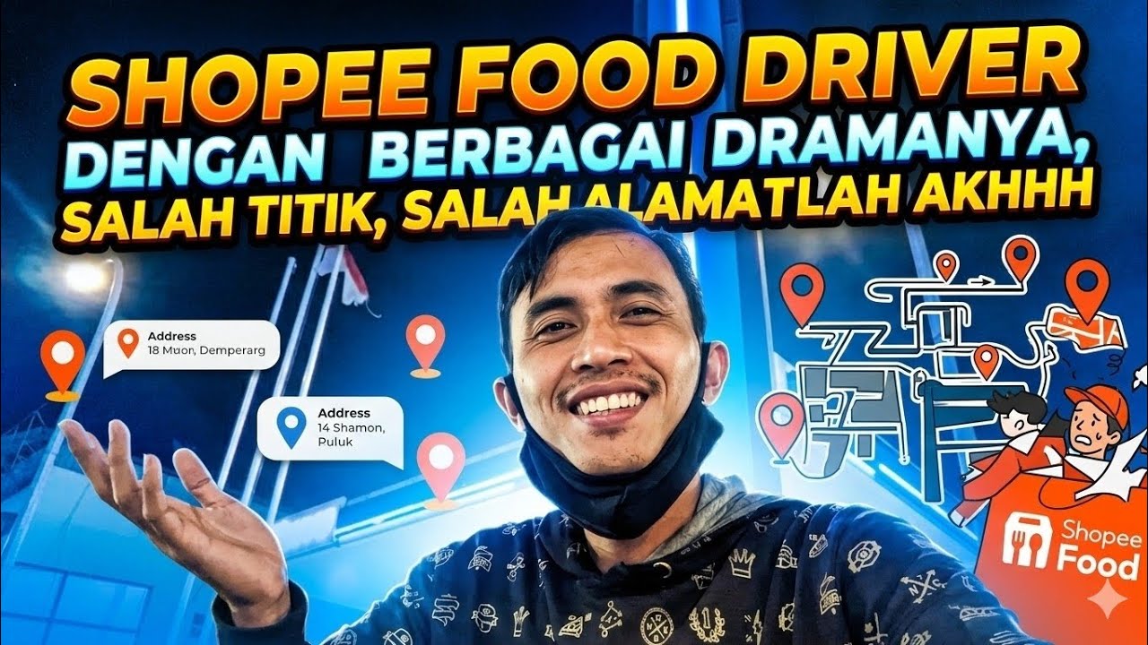 Bukan shopee namanya kalau customer nya gak aneh-aneh shopee food driver 