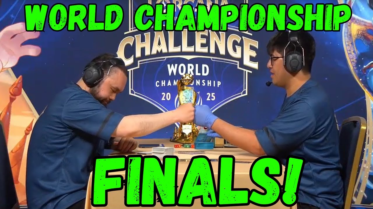 Lorcana World Champ Finals! | Deck lists in description | Ed vs DKP