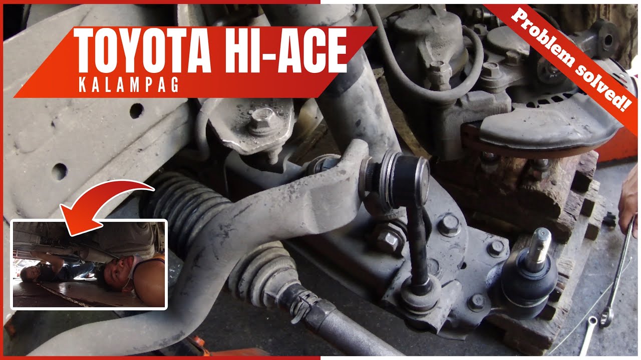 Toyota Hi-Ace Kalampag Pang-ilalim | Underchassis Check & Repair/Replace