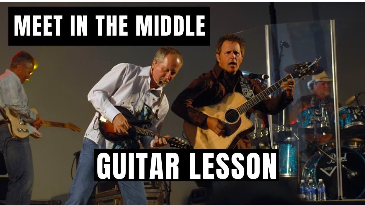 Meet in the Middle by Diamond Rio Guitar Lesson and Tutorial: How to play this 90s Country Classic!