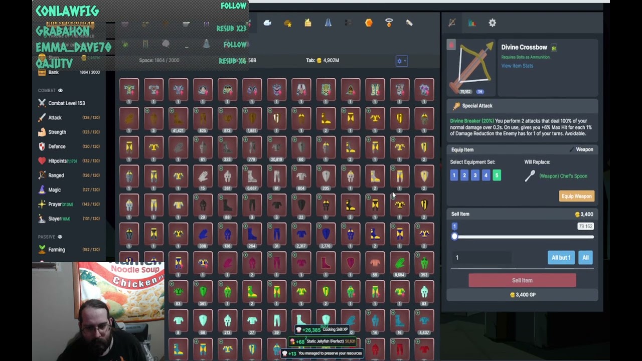 [Melvor Idle] | 100% true account completion (Atlas of Discovery) | all items| all monsters| mastery