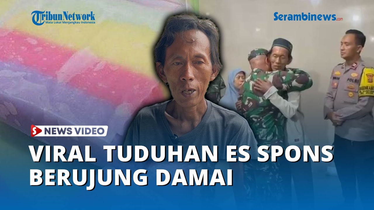 Viral Tuduhan Es Spons Berujung Damai, TNI–Polisi Minta Maaf dan Hadiahi Pedagang Motor Baru