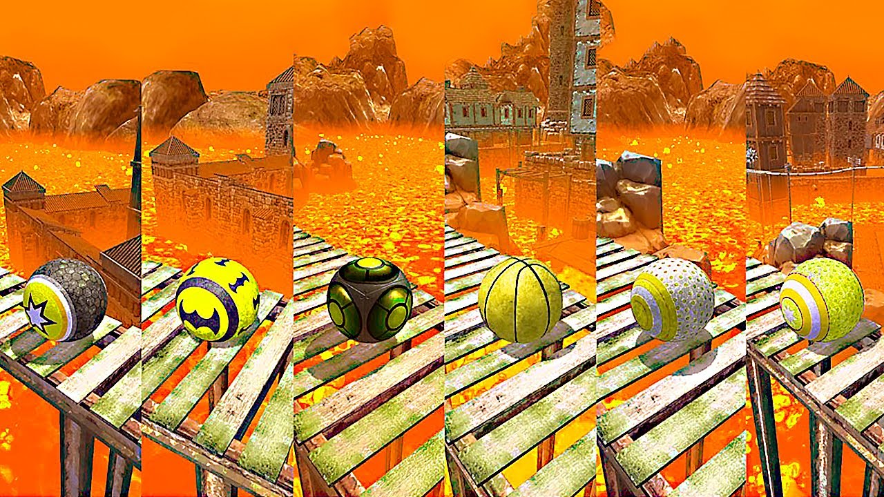 Rollance Balls - Only YELLOW Balls, Levels 571-578! Color Race-469