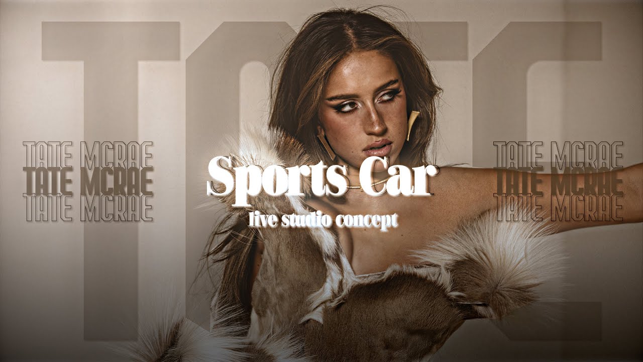 Tate McRae - Sports car (live studio concept)