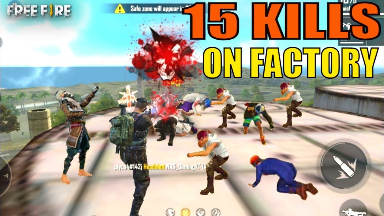 GARENA FREE FIRE FACTORY FIST FIGHT KING | FF FIST FIGHT ON FACTORY | FREE FIRE FACTORY CHALLENGE