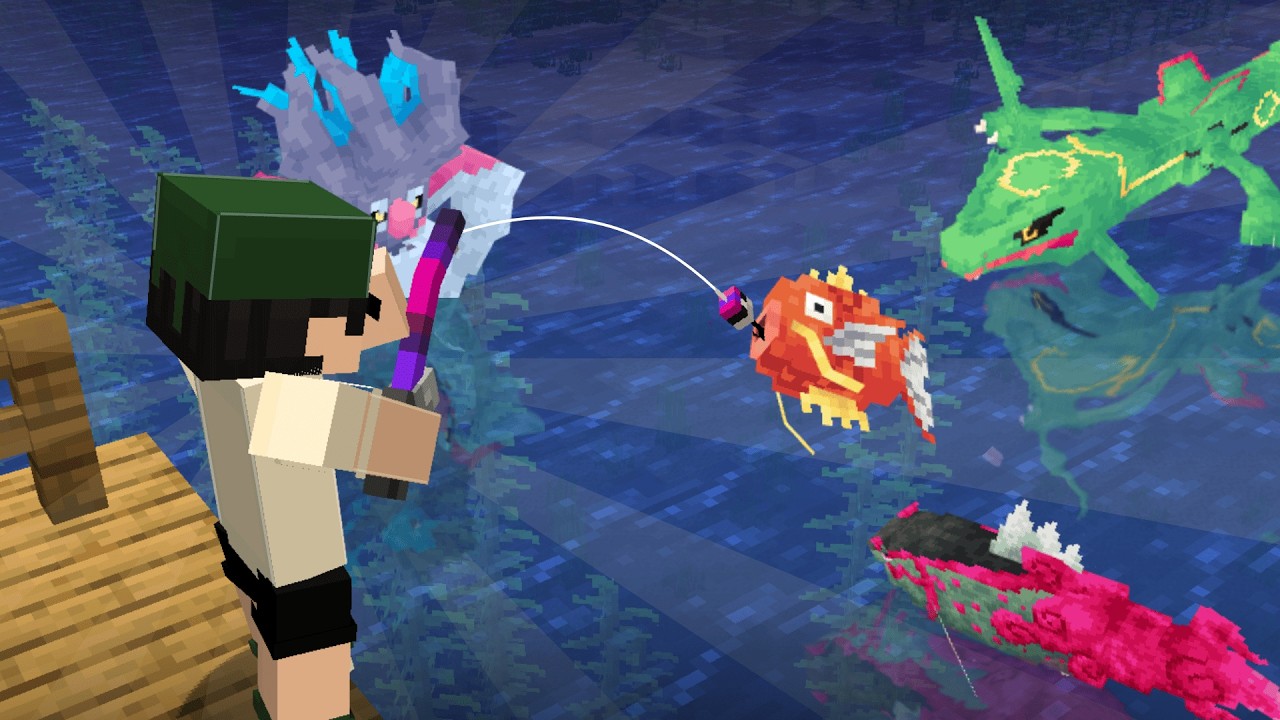 EU SOU O MELHOR PESCADOR DE TODO MINECRAFT COBBLEMON