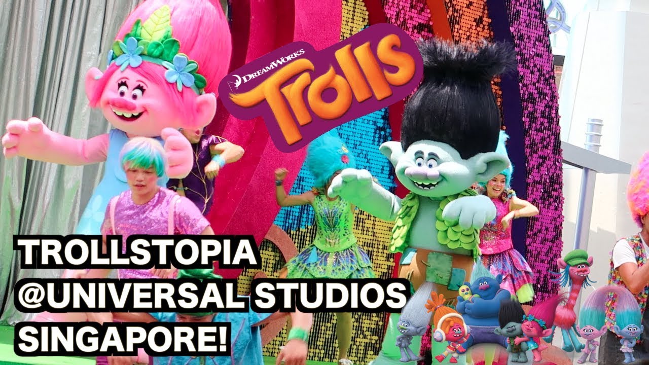 TROLLS TOPIA @ UNIVERSAL STUDIOS SINGAPORE! | EP:76