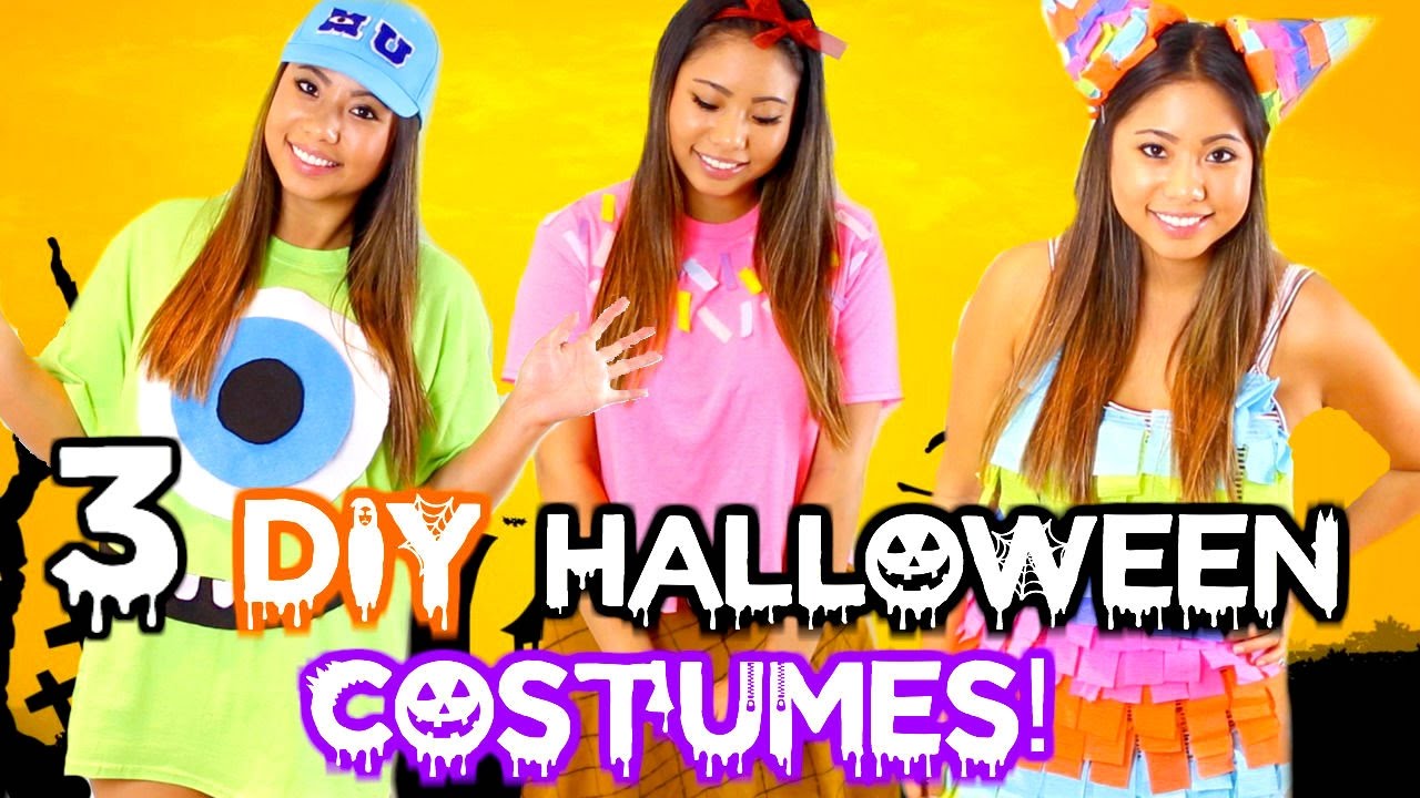 DIY HALLOWEEN COSTUMES FOR TEENS!! CHEAP & EASY 2016!