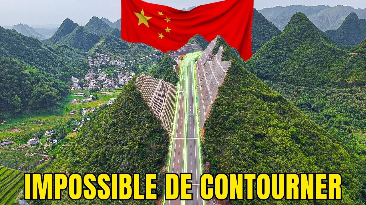 La Chine A Coupé Une Montagne En Deux Pour Construire Ce Pont