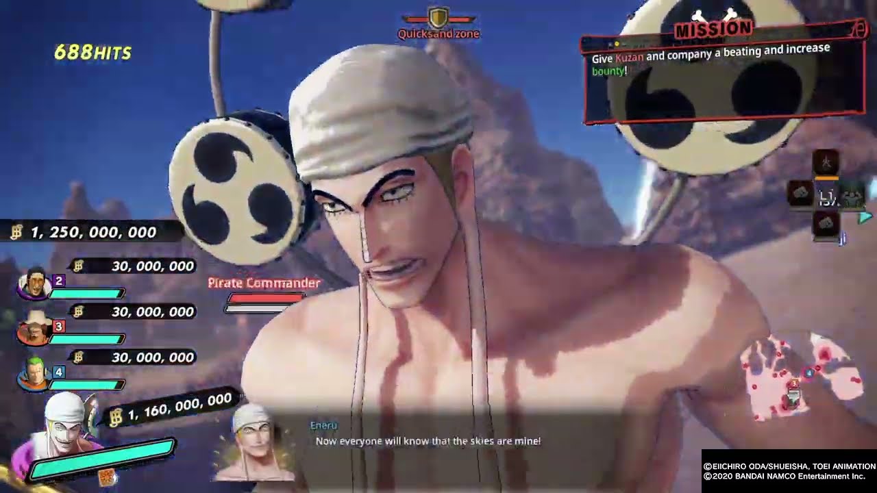 Eneru - Strong People of the New World (S+ Rank )  ONE PIECE: PIRATE WARRIORS 4