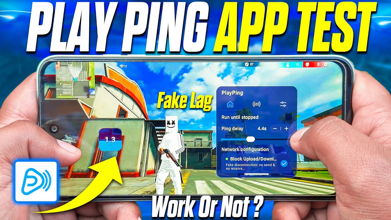 I Tested PlayPing Fake Lag App in Free Fire