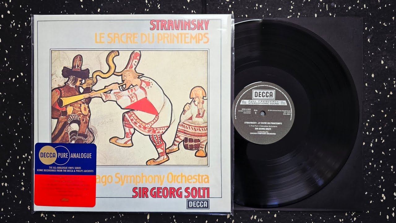 [DECCA PURE ANALOGUE] STRAVINSKY: LE SACRE DU PRINTEMPS (THE RITE OF SPRING), SIR GEORG SOLTI
