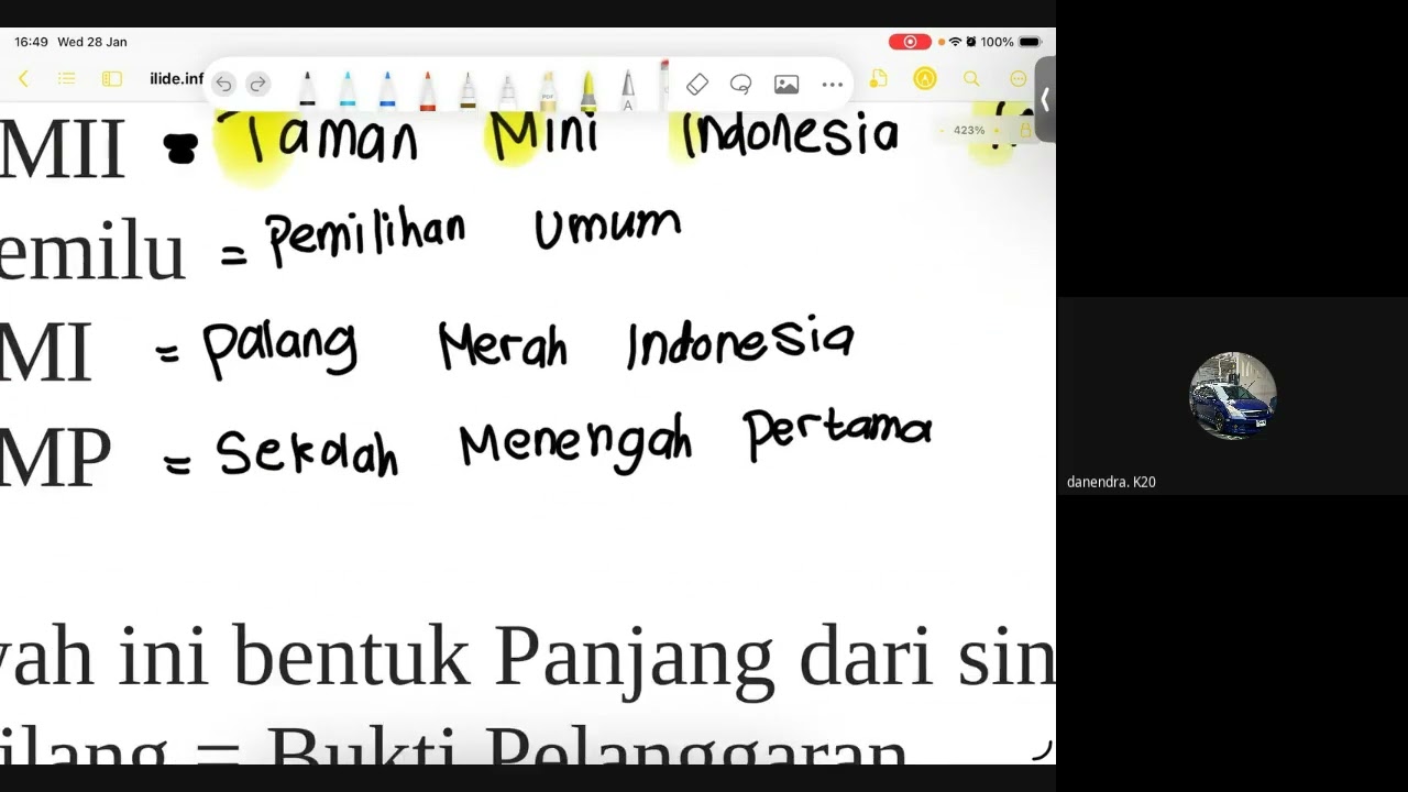 29 Jan 2026_Les Ayu 5 SD_B. Indonesia_ Akronim&singkatan