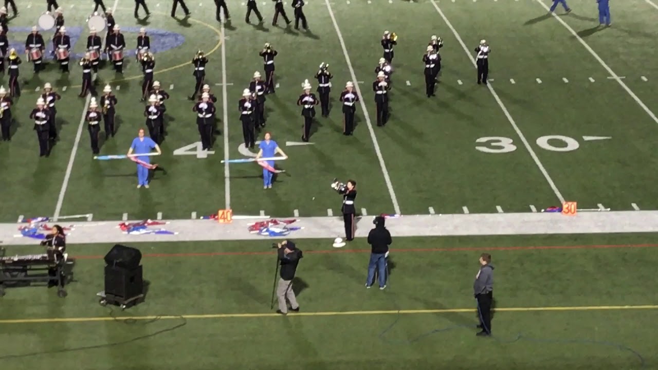 Port Chester High School Marching Band at 2017 National Championships