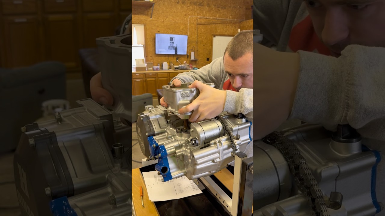 Yamaha YFZ450R Full Engine Rebuild Part 9: Top End Assembly #yamaha #yfz450r #savesportquads #ASMR