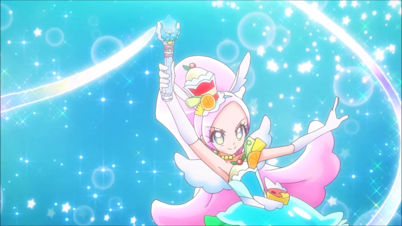 Cure Parfait Transformation & Attack