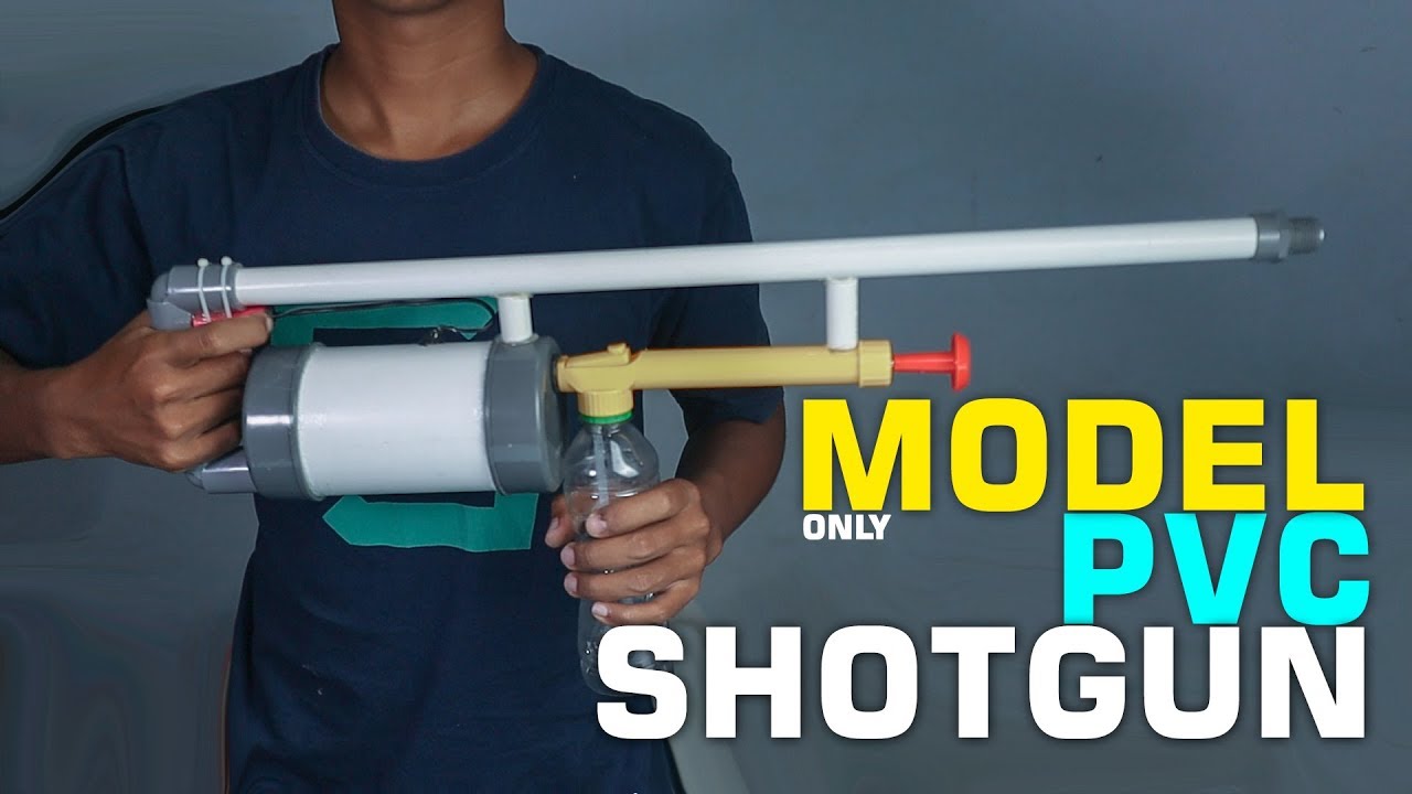 Model Senapan Spiritus PVC Versi Udinmaker