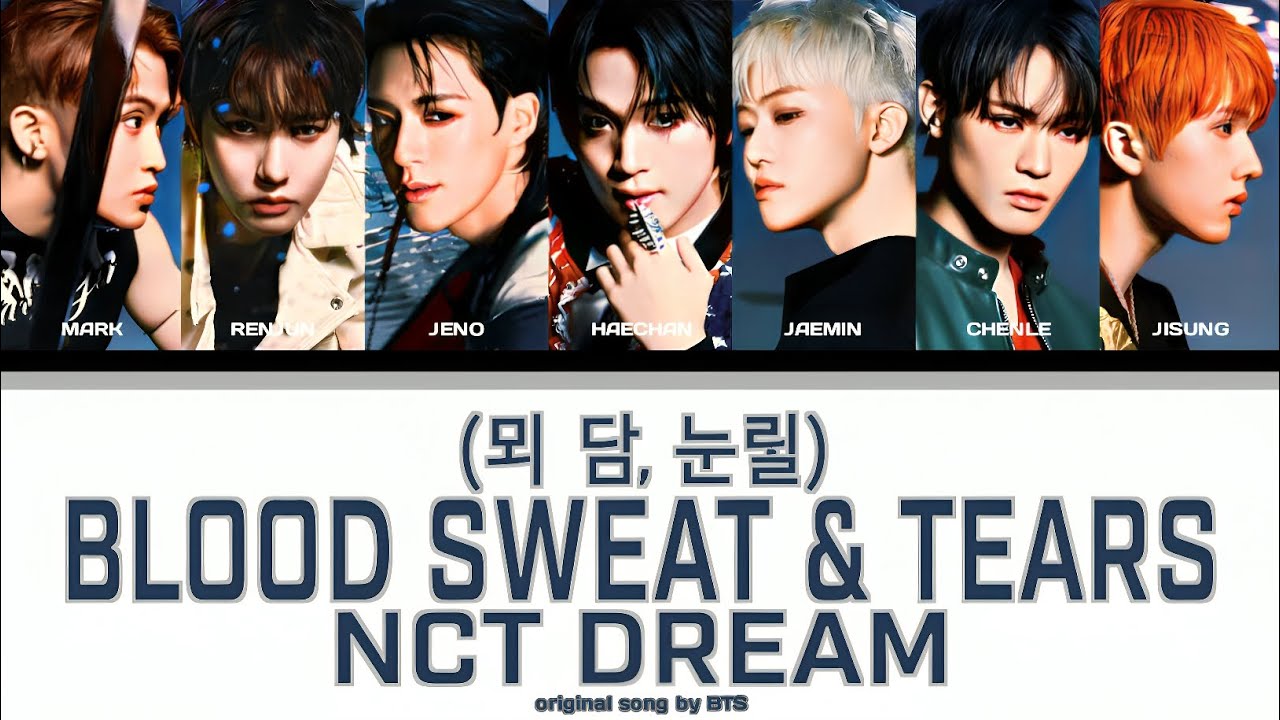 NCT DREAM (AI) '피 땀 눈물 (Blood Sweat & Tears) (original song by BTS)