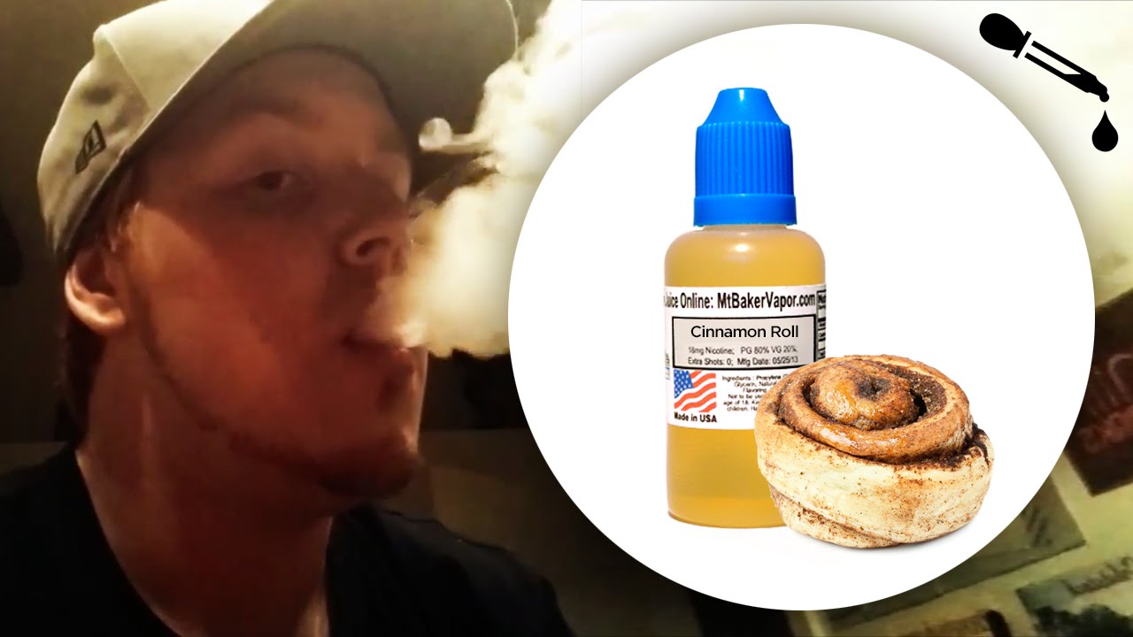 E-Juice Review Mt.BakerVapor Cinnamon Roll